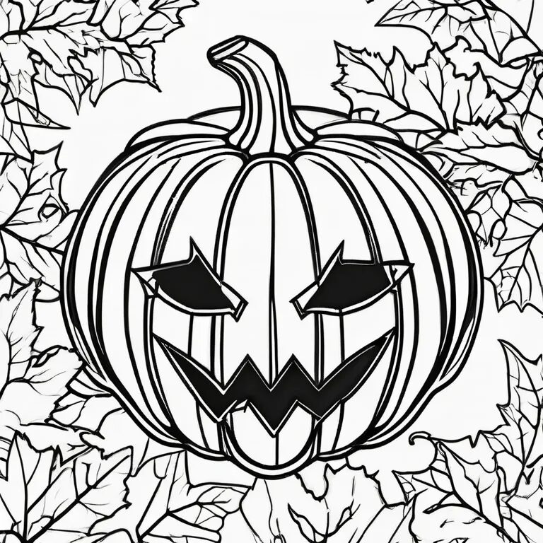 Halloween Coloring Sheet